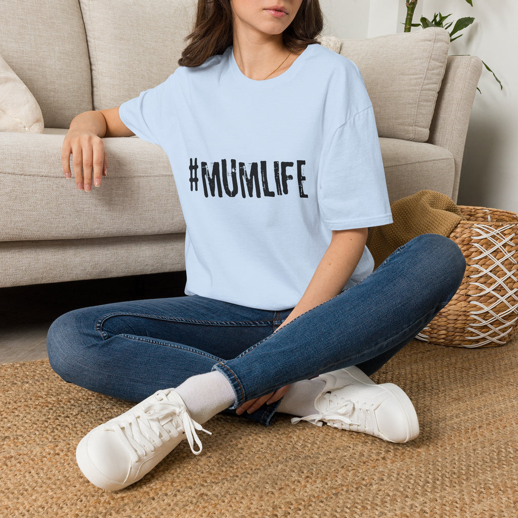 #MumLife T‑Shirt — Funny Mom Graphic Tee for Mother's Day & Everyday Wear