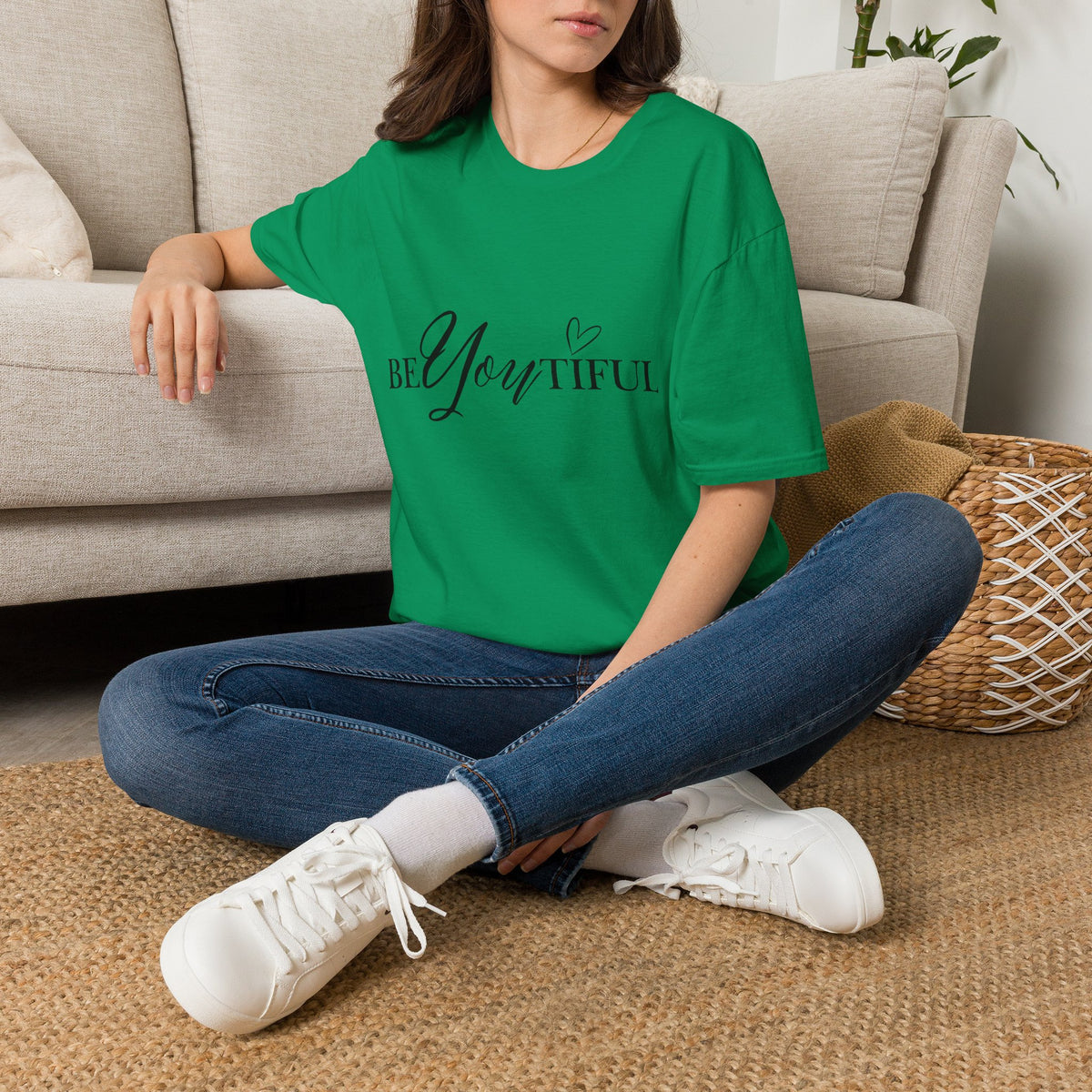 BeYoutiful Graphic Tee — 'BeYoutiful' Inspirational Women's T-Shirt