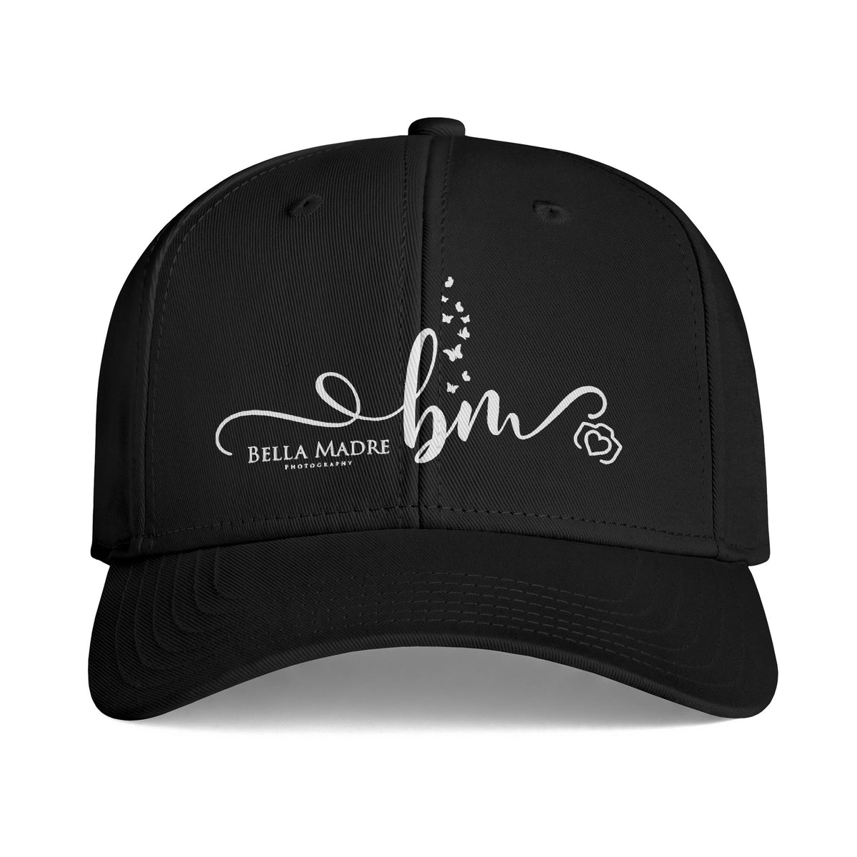 Bella Madr Photography Icon Cap — Script Logo Baseball Hat
