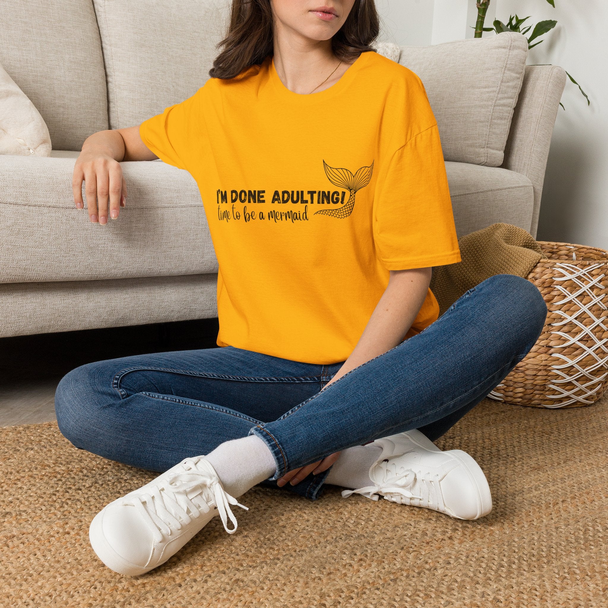 I'm Done Adulting! Time To Be A Mermaid T-Shirt