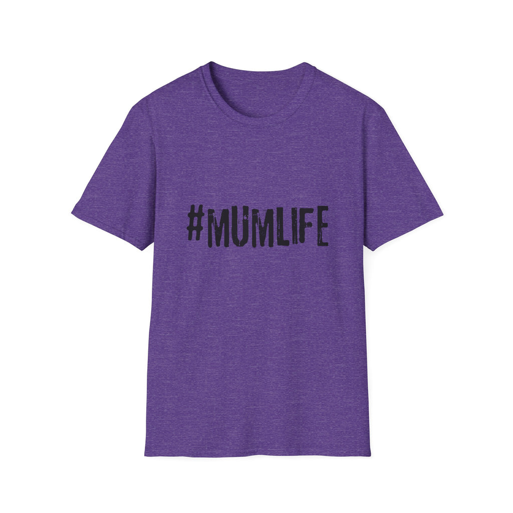 #MumLife T‑Shirt — Funny Mom Graphic Tee for Mother's Day & Everyday Wear