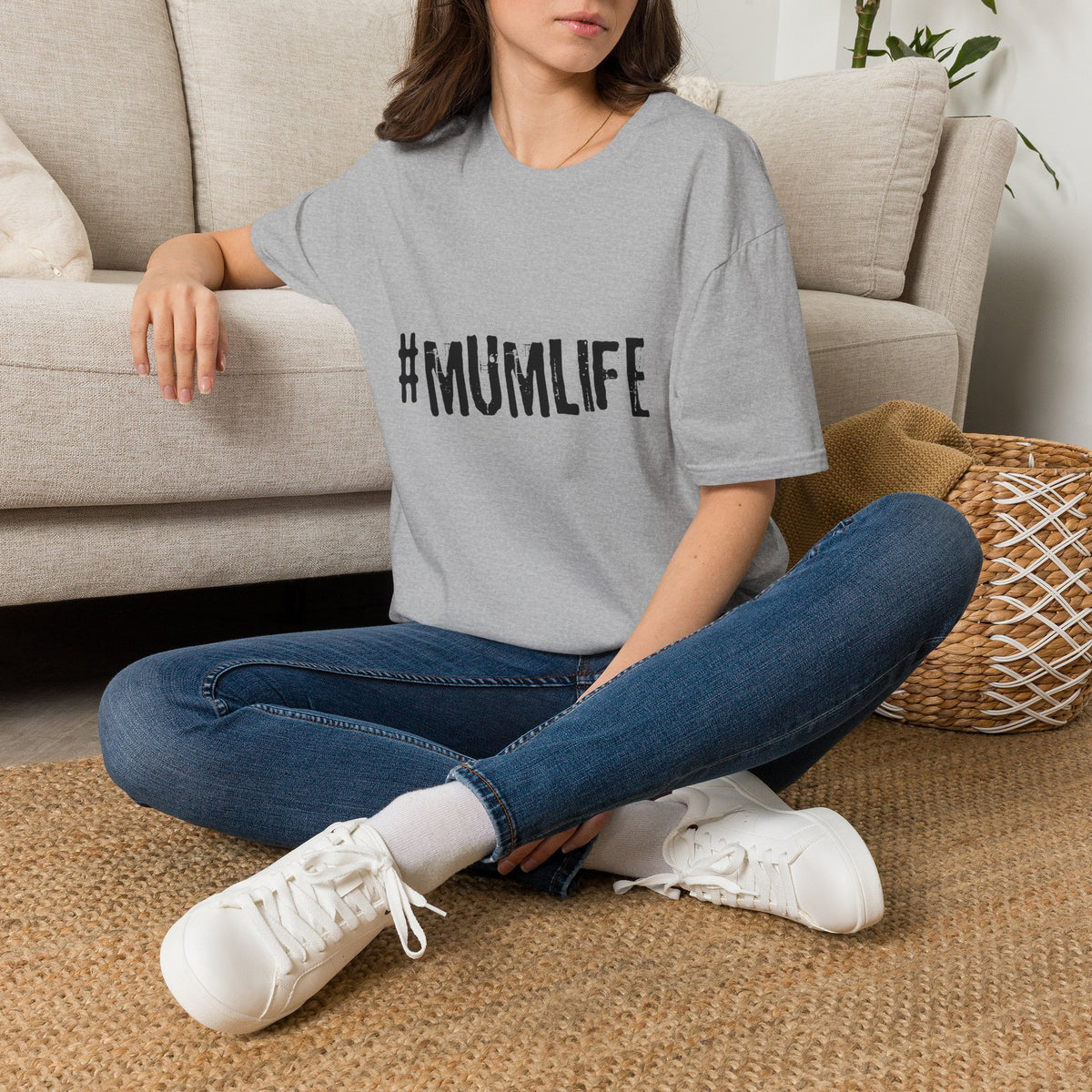 #MumLife T‑Shirt — Funny Mom Graphic Tee for Mother's Day & Everyday Wear