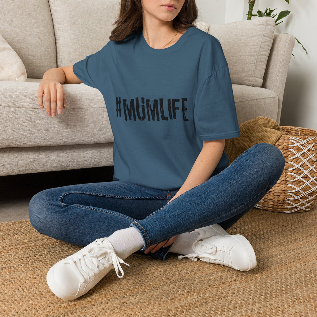 #MumLife T‑Shirt — Funny Mom Graphic Tee for Mother's Day & Everyday Wear