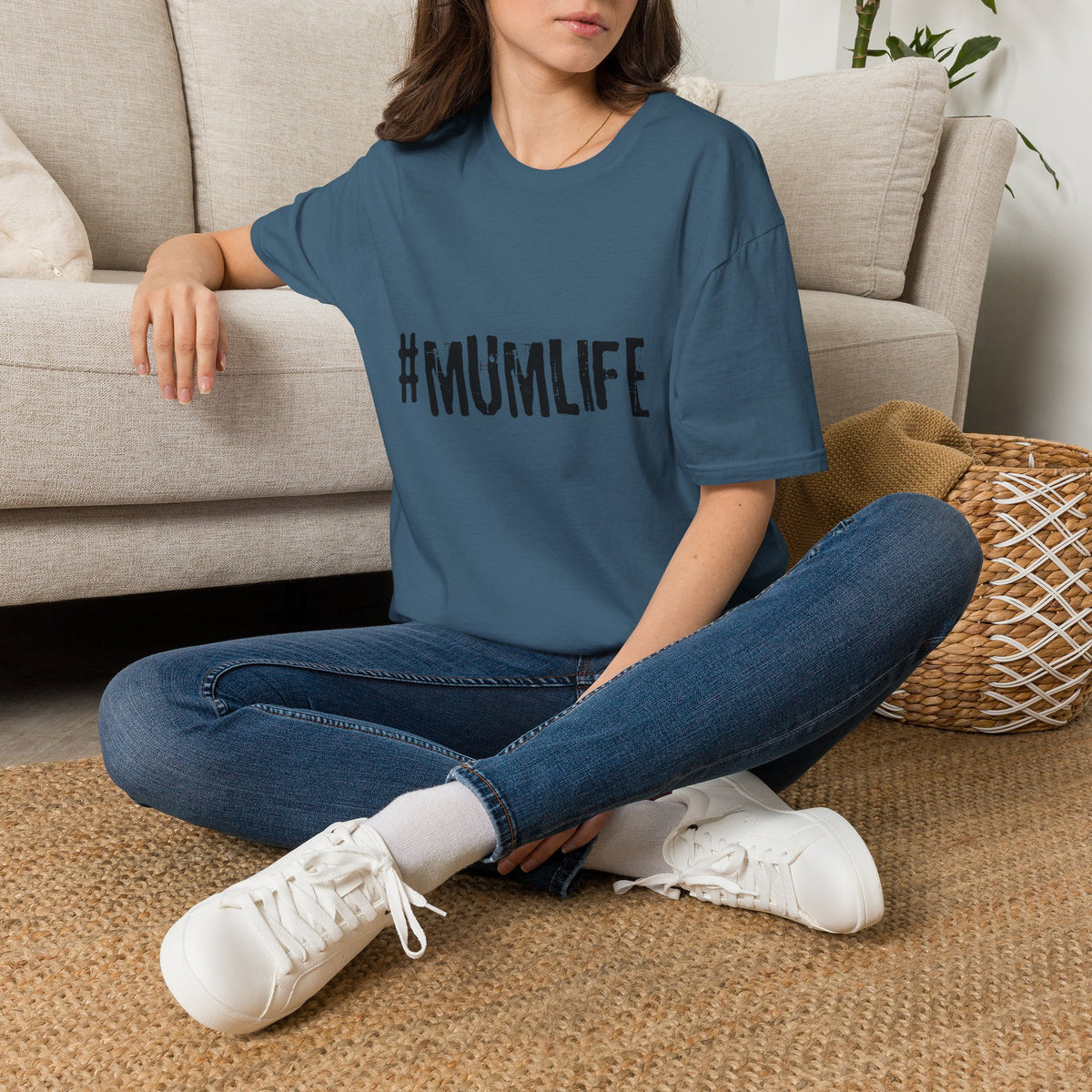 #MumLife T‑Shirt — Funny Mom Graphic Tee for Mother's Day & Everyday Wear