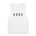 Mother-HOOD Tank Top — Minimal Streetwear Graphic Muscle Tee