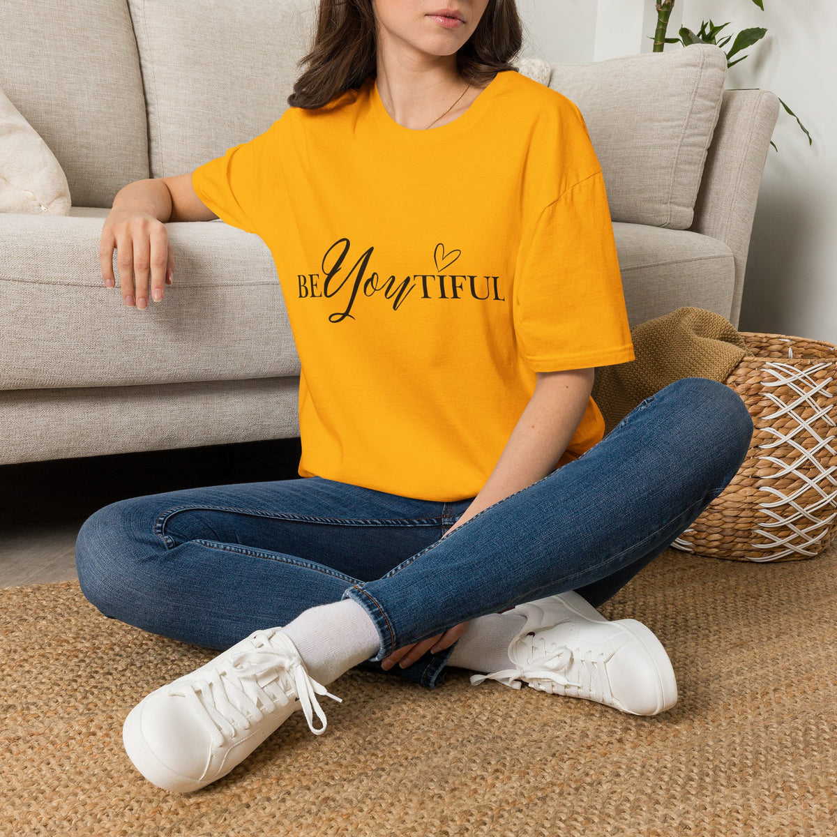 BeYoutiful Graphic Tee — 'BeYoutiful' Inspirational Women's T-Shirt