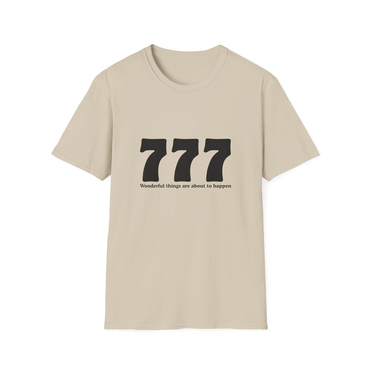 777 Lucky Number T-Shirt — Positive Vibes Graphic Tee