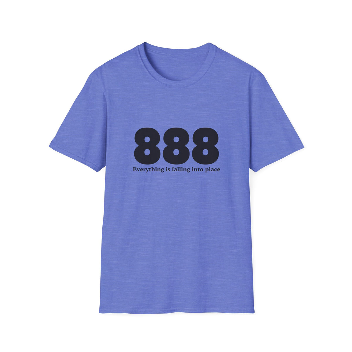 888 T-Shirt — "Everything is falling into place" Inspirational Numerology Tee
