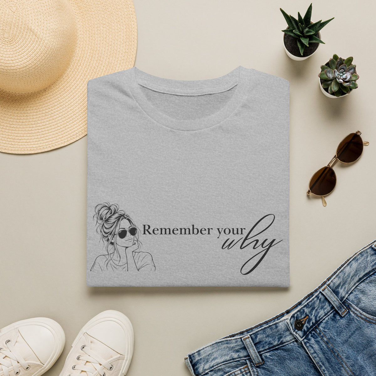 Remember Your Why T-Shirt — Inspirational Graphic Tee