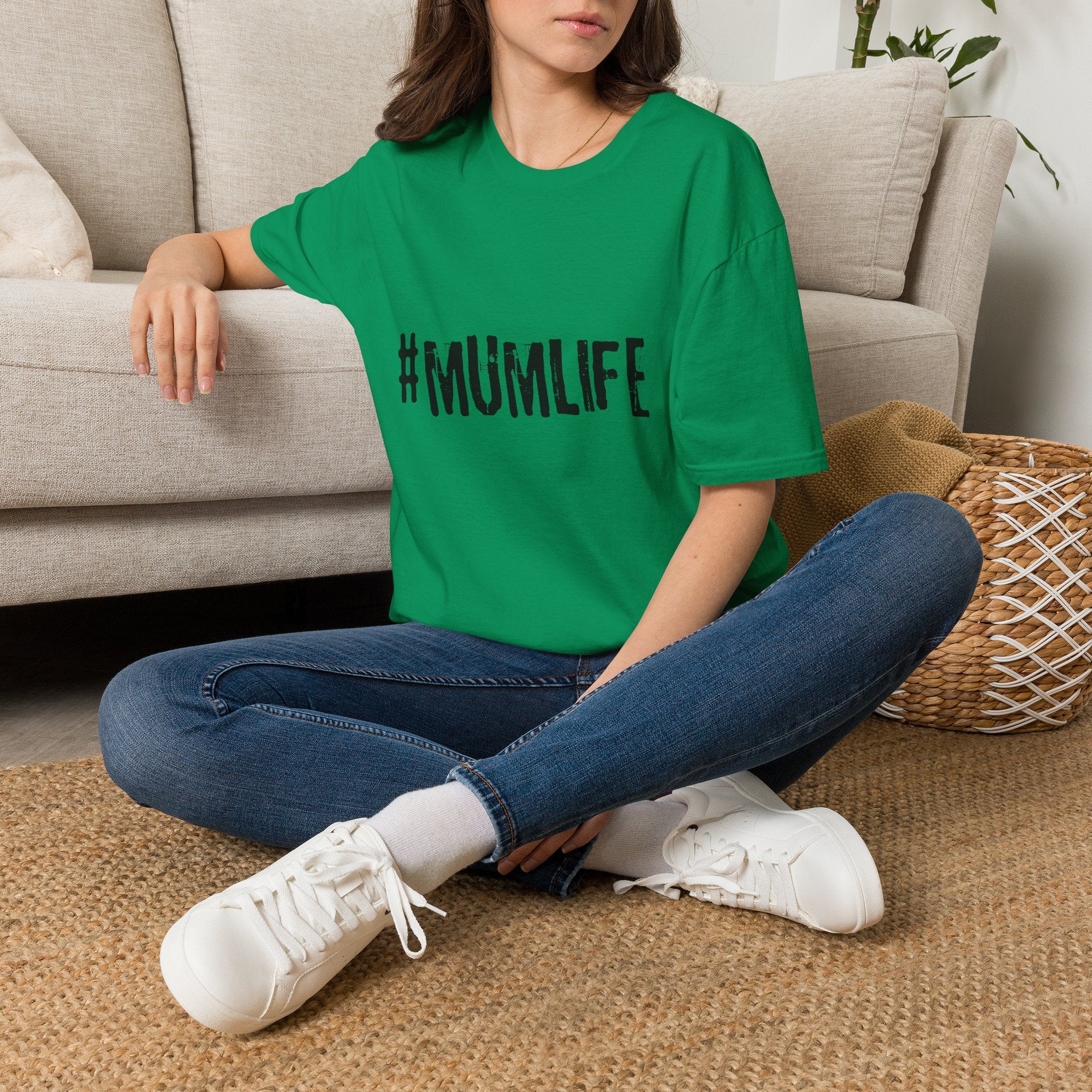 #MumLife T‑Shirt — Funny Mom Graphic Tee for Mother's Day & Everyday Wear
