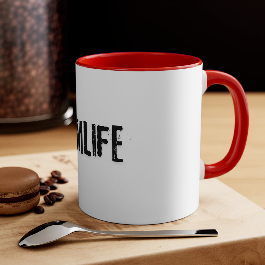 #MumLife Accent Mug — Funny Mum Coffee Cup