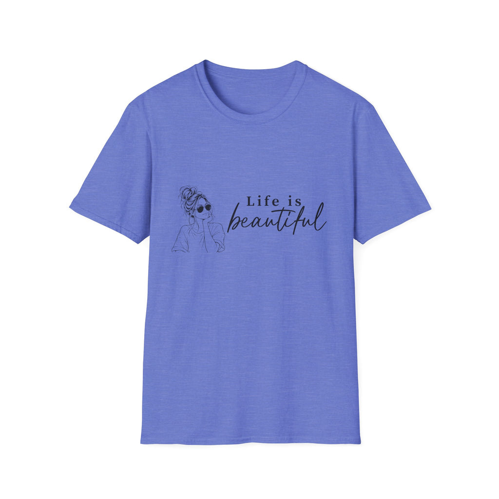 Life Is Beautiful Tee — Woman Graphic T‑Shirt