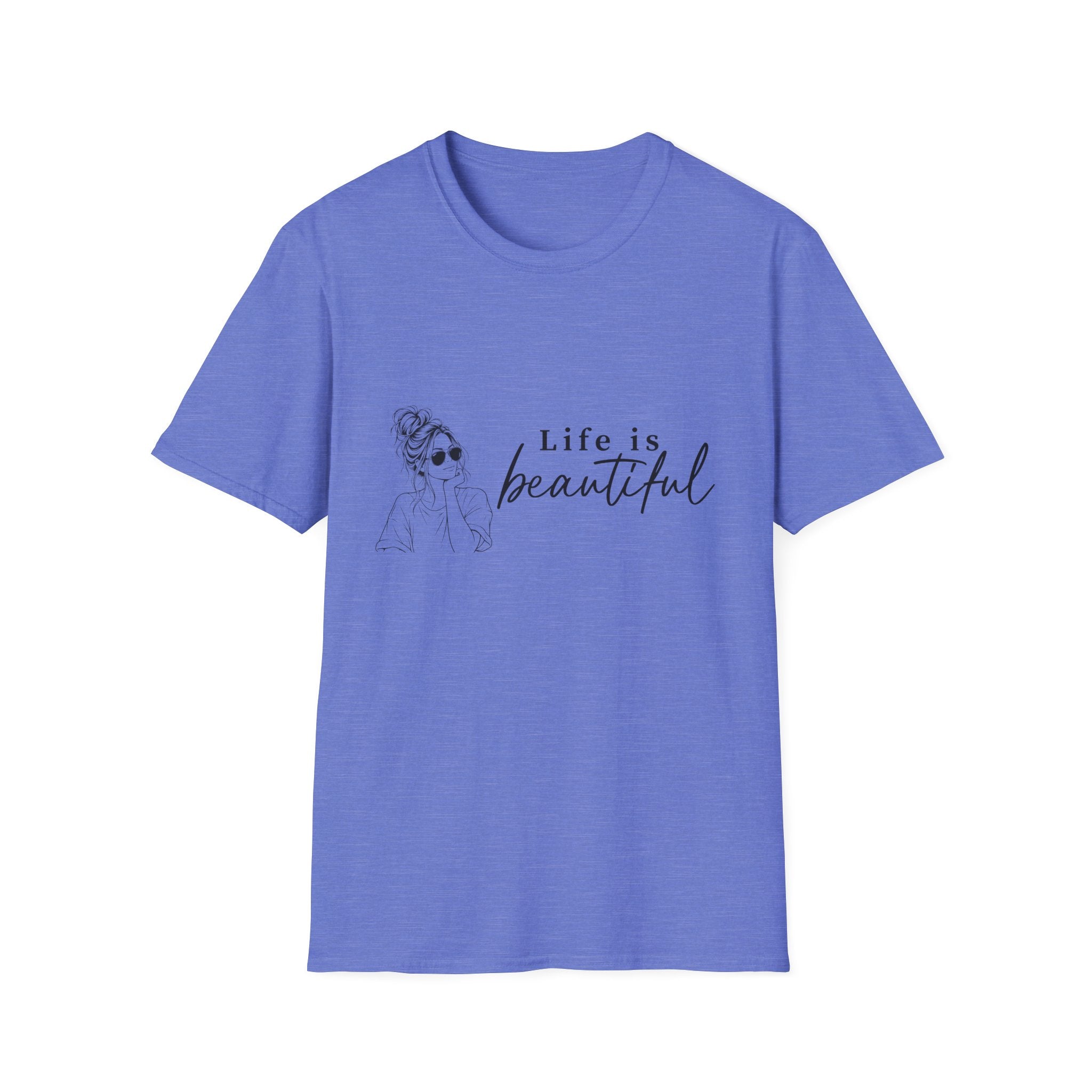 Life Is Beautiful Tee — Woman Graphic T‑Shirt