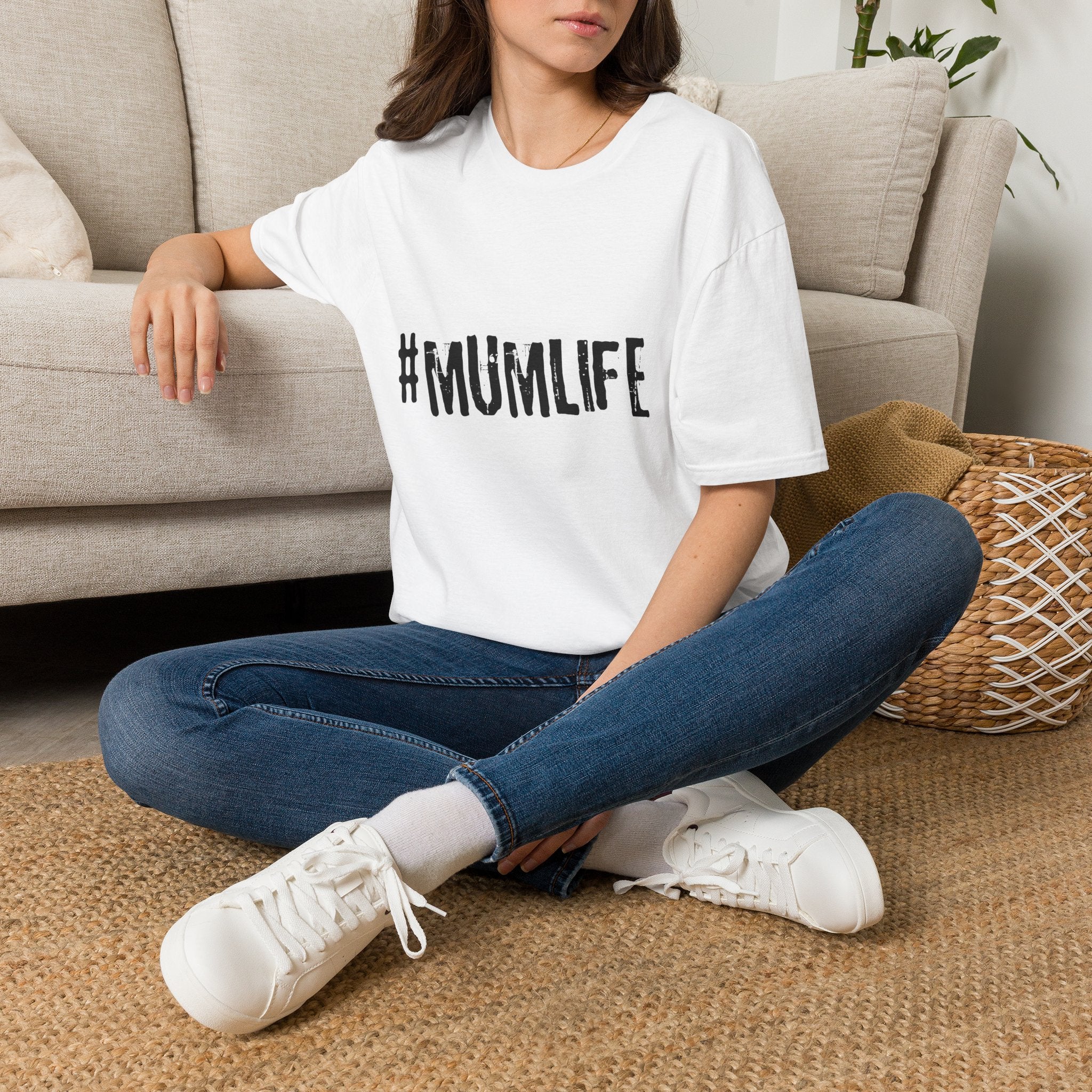 #MumLife T‑Shirt — Funny Mom Graphic Tee for Mother's Day & Everyday Wear