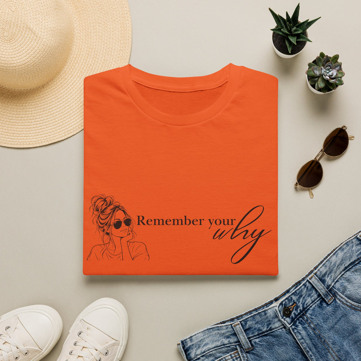 Remember Your Why T-Shirt — Inspirational Graphic Tee
