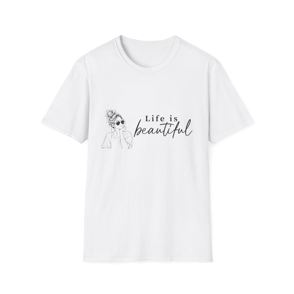 Life Is Beautiful Tee — Woman Graphic T‑Shirt