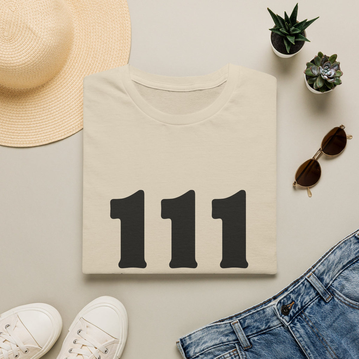 111 Listen to Your Heart T‑Shirt — Angel Number 111 Spiritual Tee