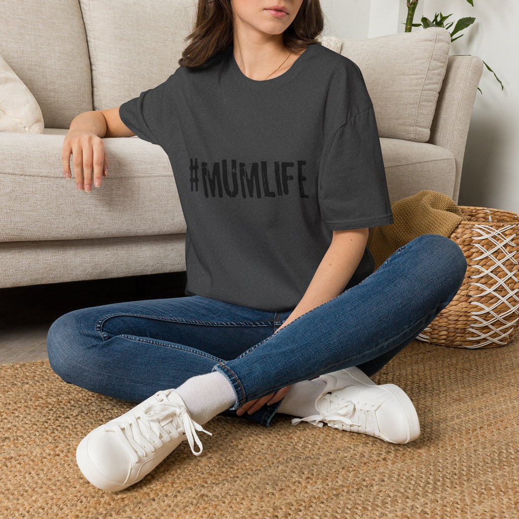 #MumLife T‑Shirt — Funny Mom Graphic Tee for Mother's Day & Everyday Wear