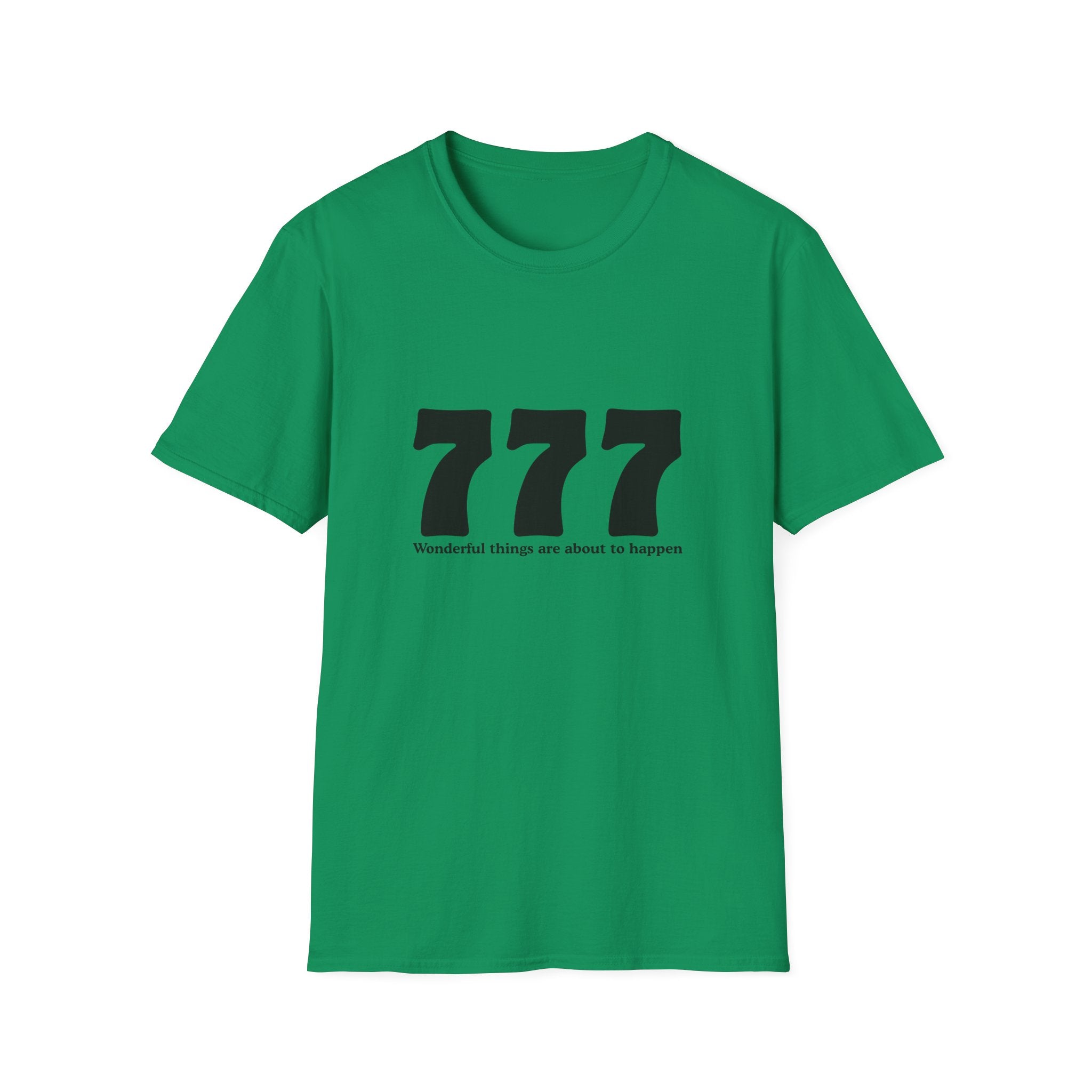 777 Lucky Number T-Shirt — Positive Vibes Graphic Tee