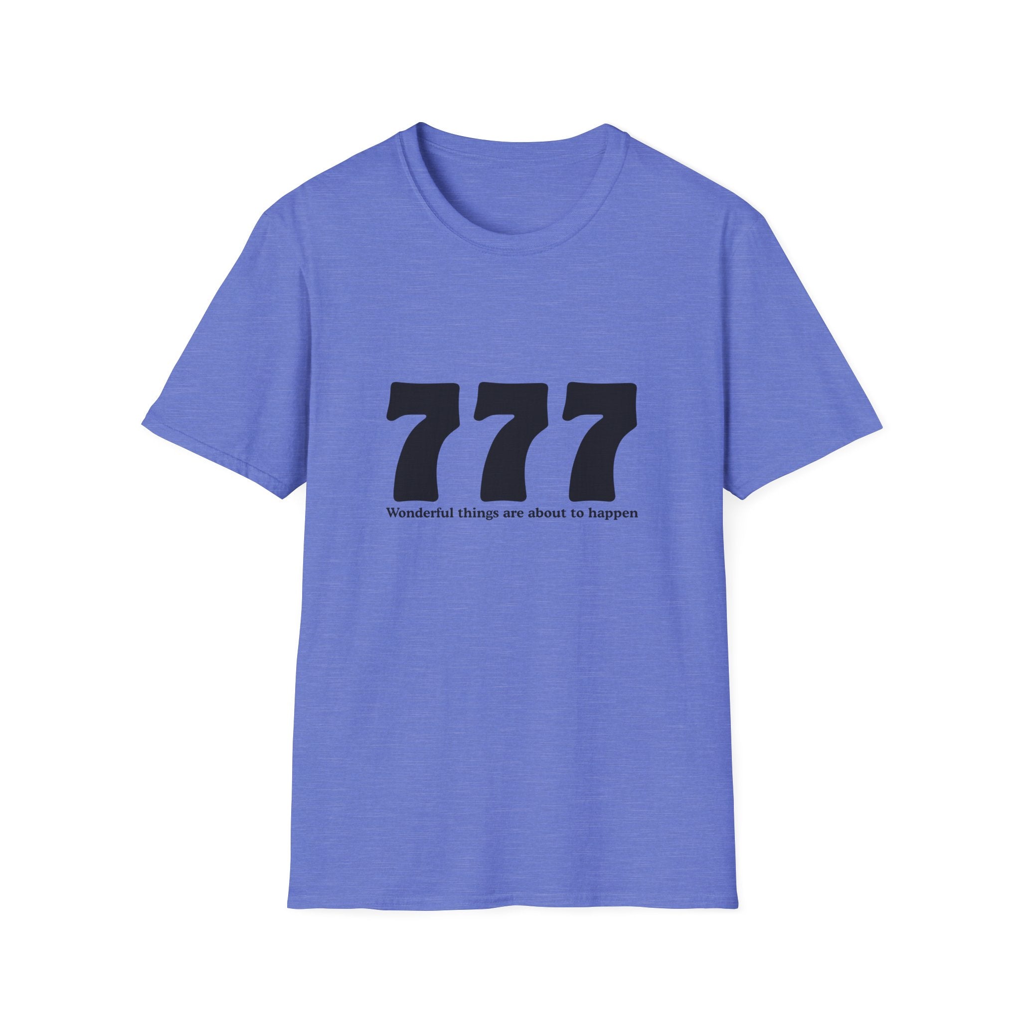 777 Lucky Number T-Shirt — Positive Vibes Graphic Tee