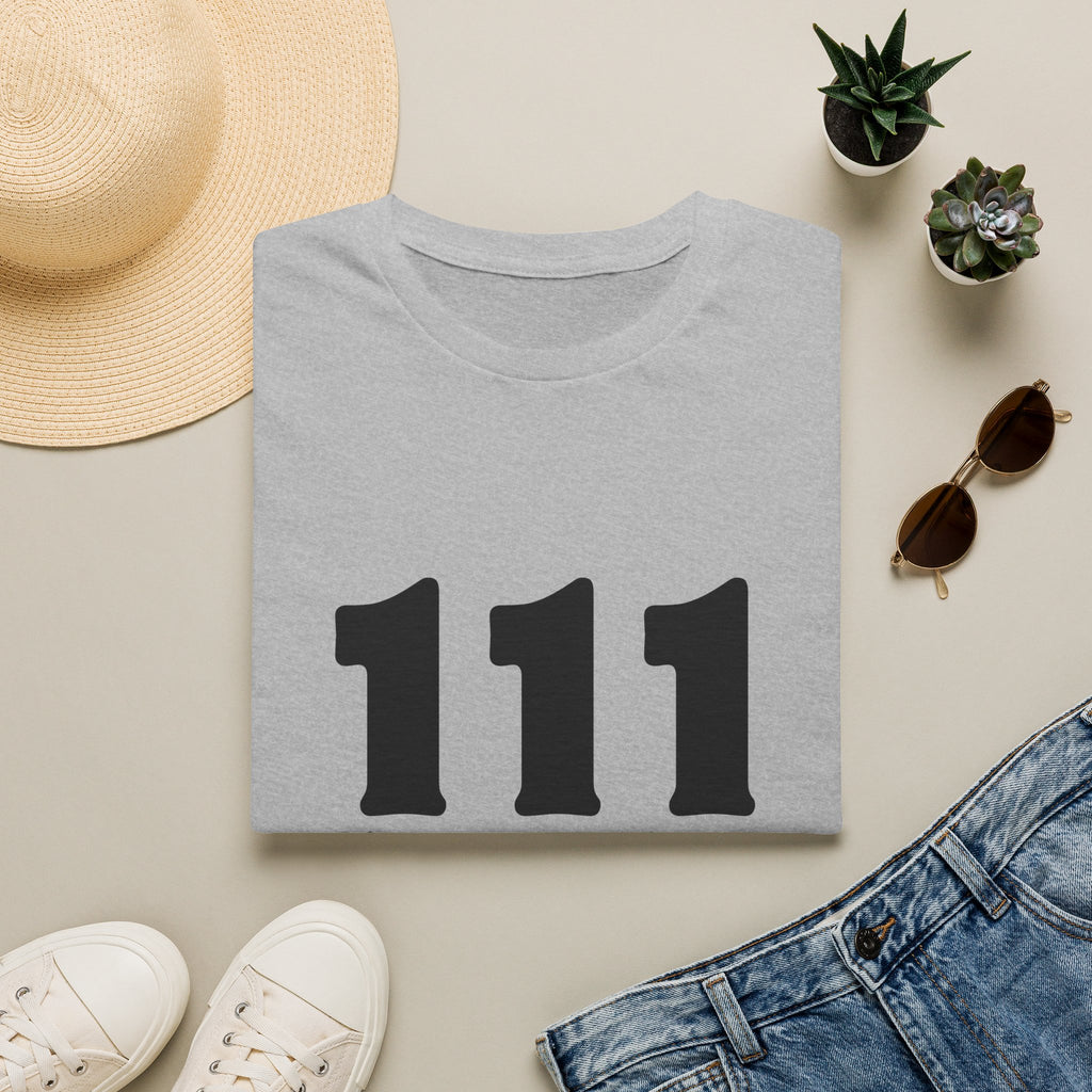 111 Listen to Your Heart T‑Shirt — Angel Number 111 Spiritual Tee